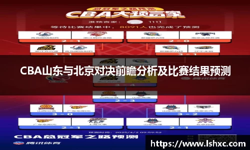 CBA山东与北京对决前瞻分析及比赛结果预测