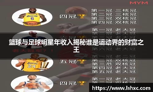 篮球与足球明星年收入揭秘谁是运动界的财富之王
